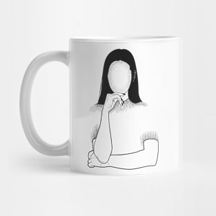 Black & white Elegant Art 3 Mug